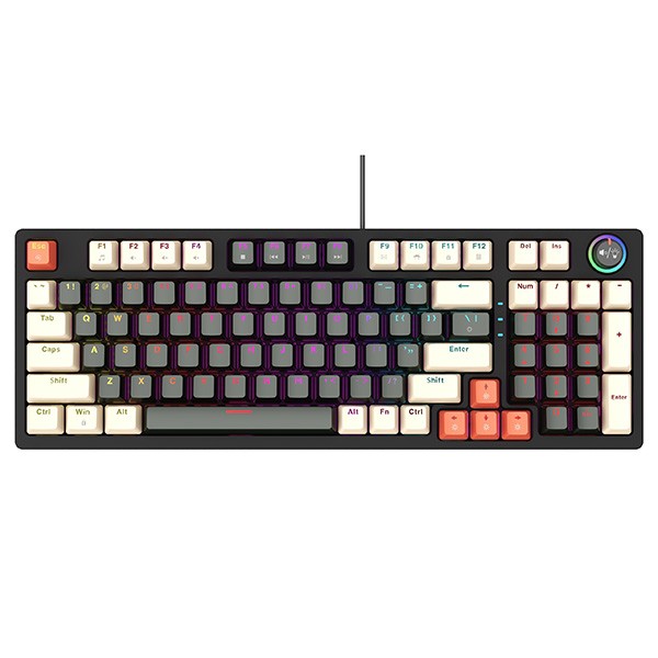 Bàn phím EK398 Alpha Red Switch - E-Dra