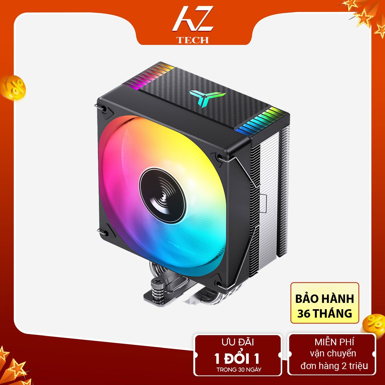 Tản Nhiệt Khí Jonsbo CR-1000 EVO ARGB Black