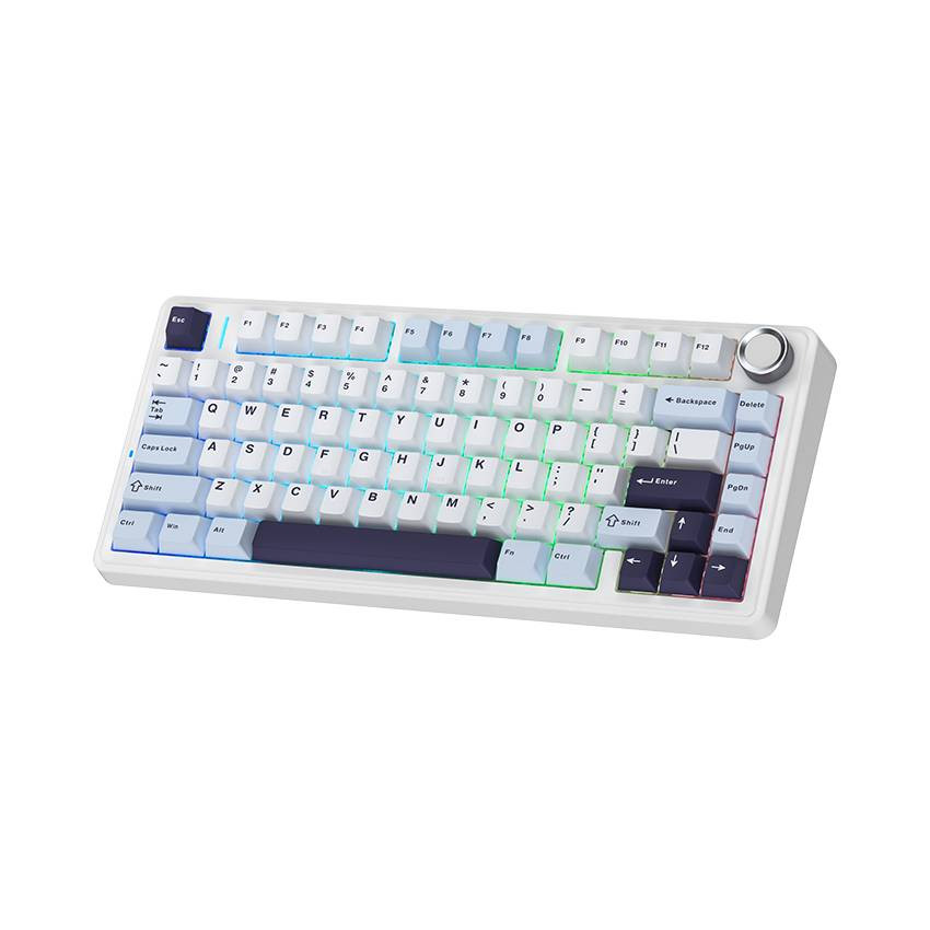 Bàn Phím Cơ Aula S75 Pro Trắng/Đen