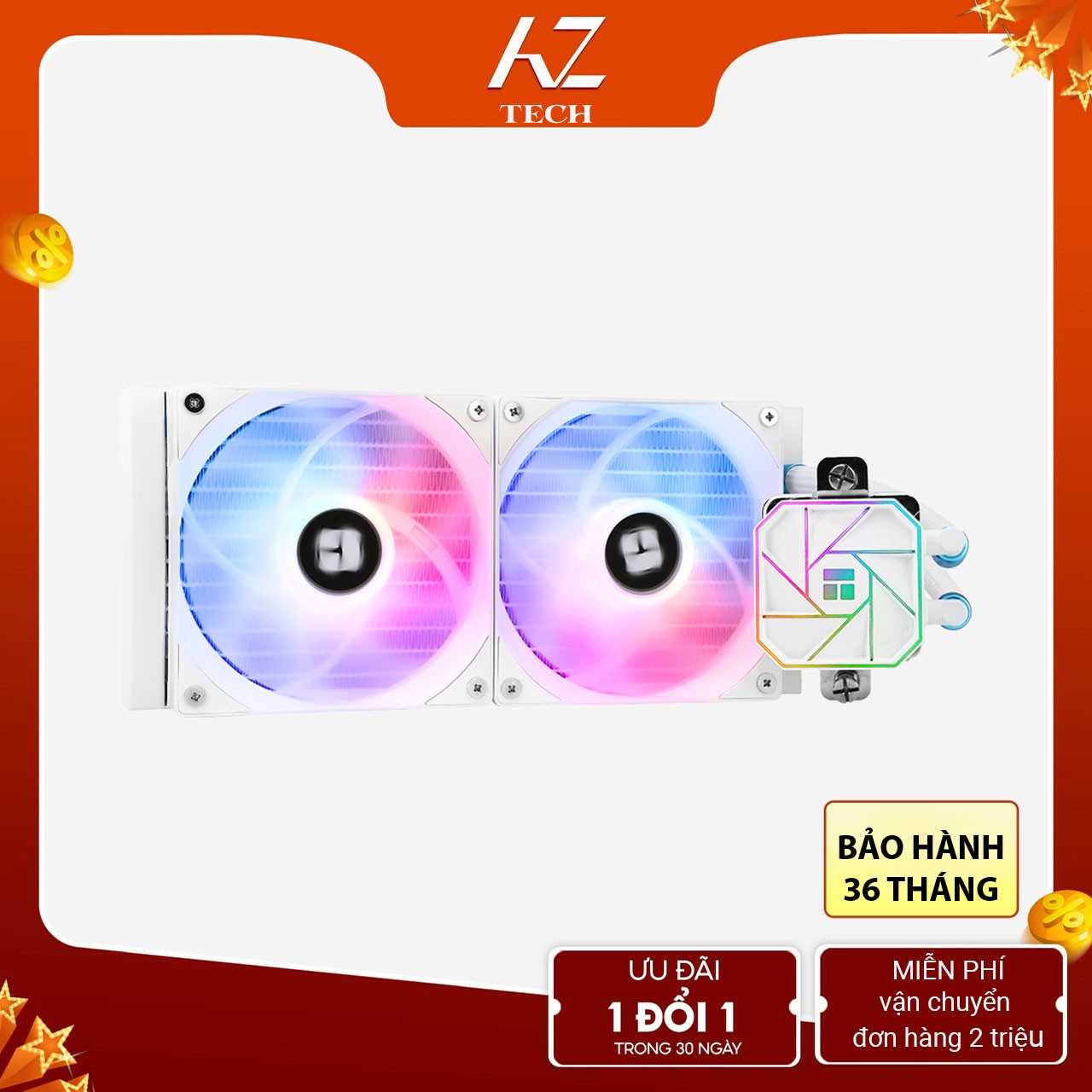 Tản Nhiệt Nước AIO Thermalright Aqua Elite 240 White ARGB V3