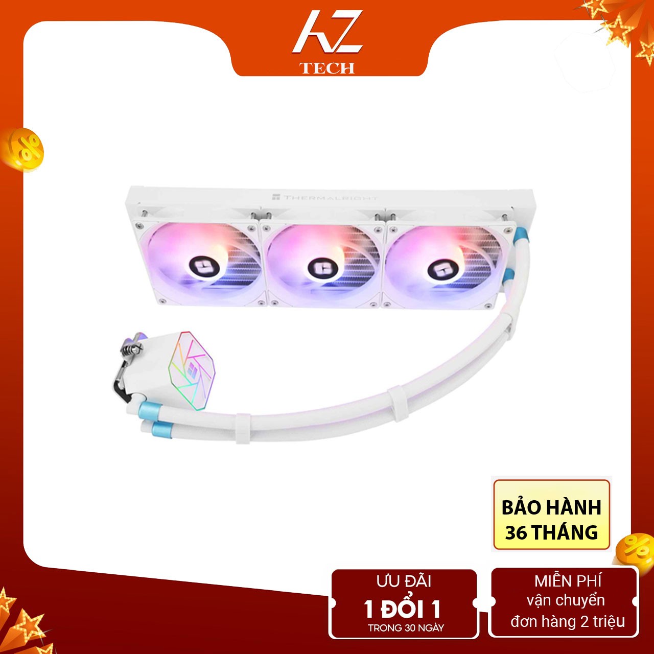 Tản Nhiệt Nước AIO Thermalright Aqua Elite 360 ARGB White V3