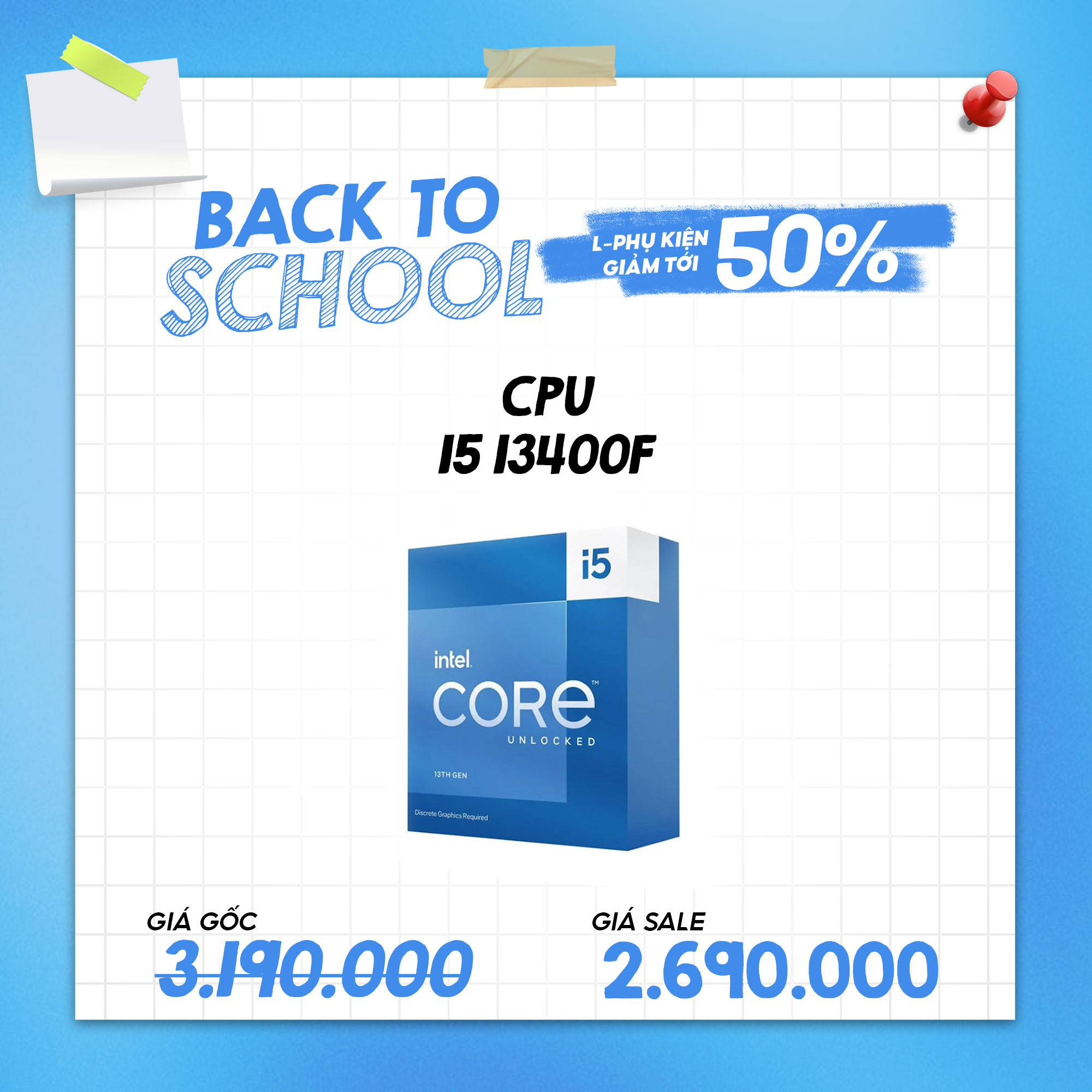 CPU I5 13400F