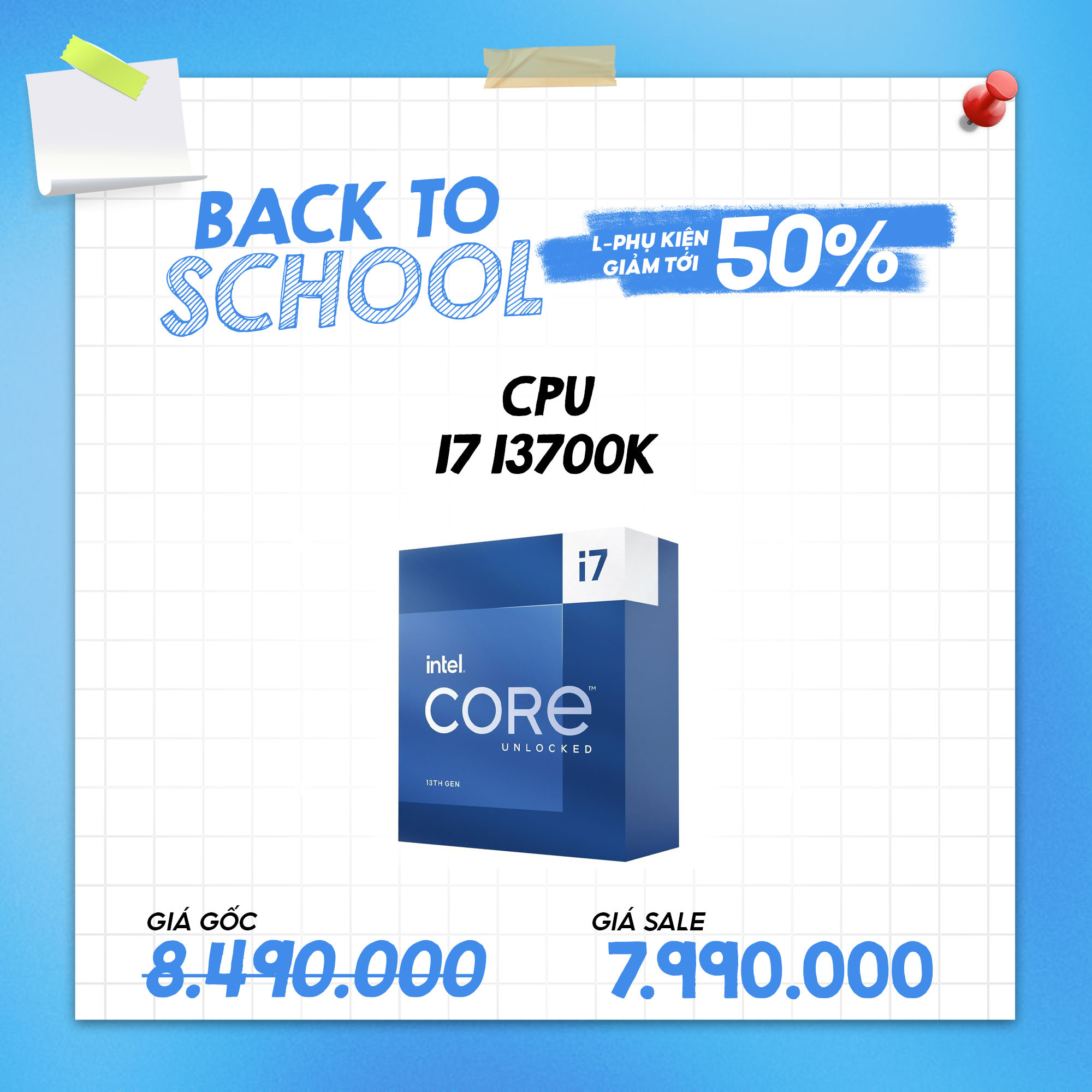 CPU I7 13700K