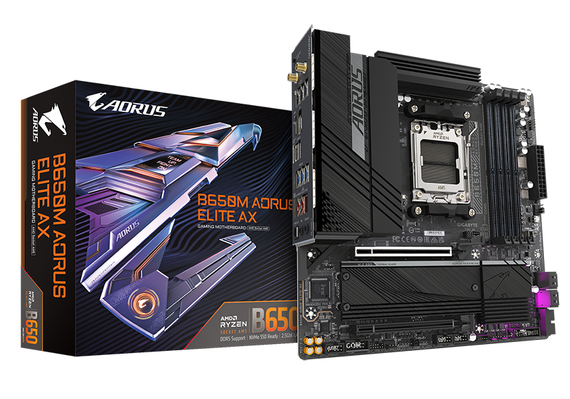 Mainboard Gigabyte B650M Aorus Elite AX D5