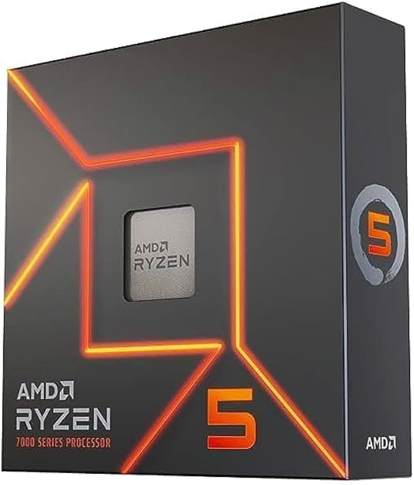 CPU AMD Ryzen 5 7600X / 4.7GHz Boost 5.3GHz / 6 nhân 12 luồng / 38MB / AM5